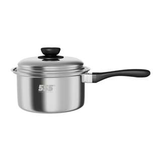 555 Classic Stainless Steel Saucepan 18cm (Deep) - 2.5L 555 Classic Stainless Steel Saucepan 18cm (Deep) - 2.5L