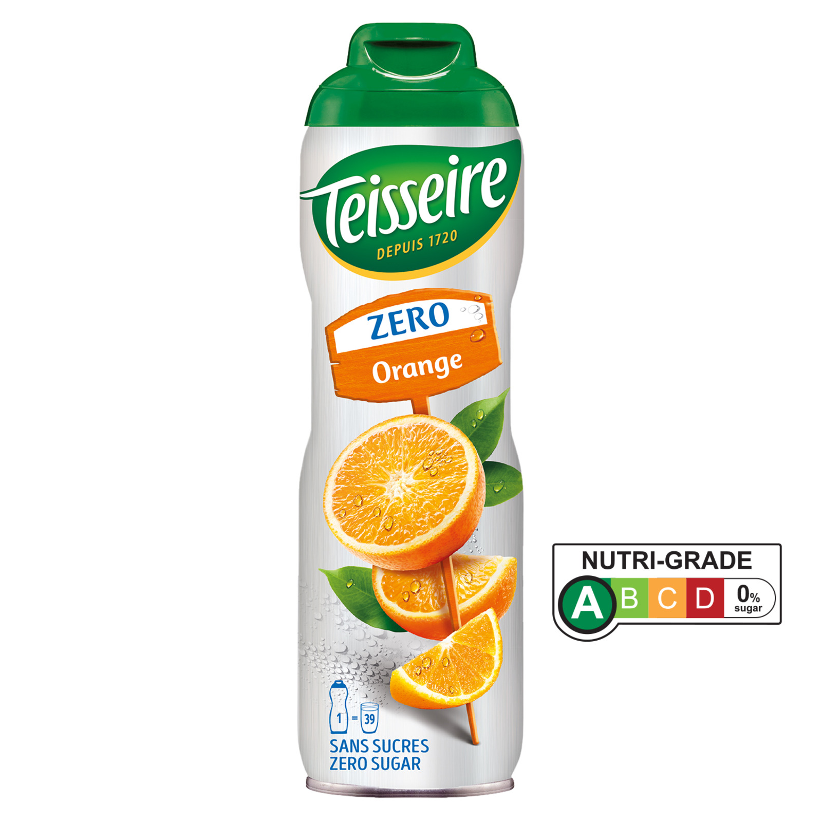 Mathieu Teisseire Zero Sugar Syrup - Orange