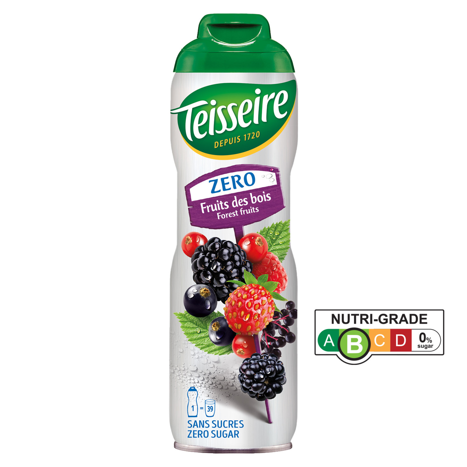 Mathieu Teisseire Zero Sugar Syrup - Forest Fruits