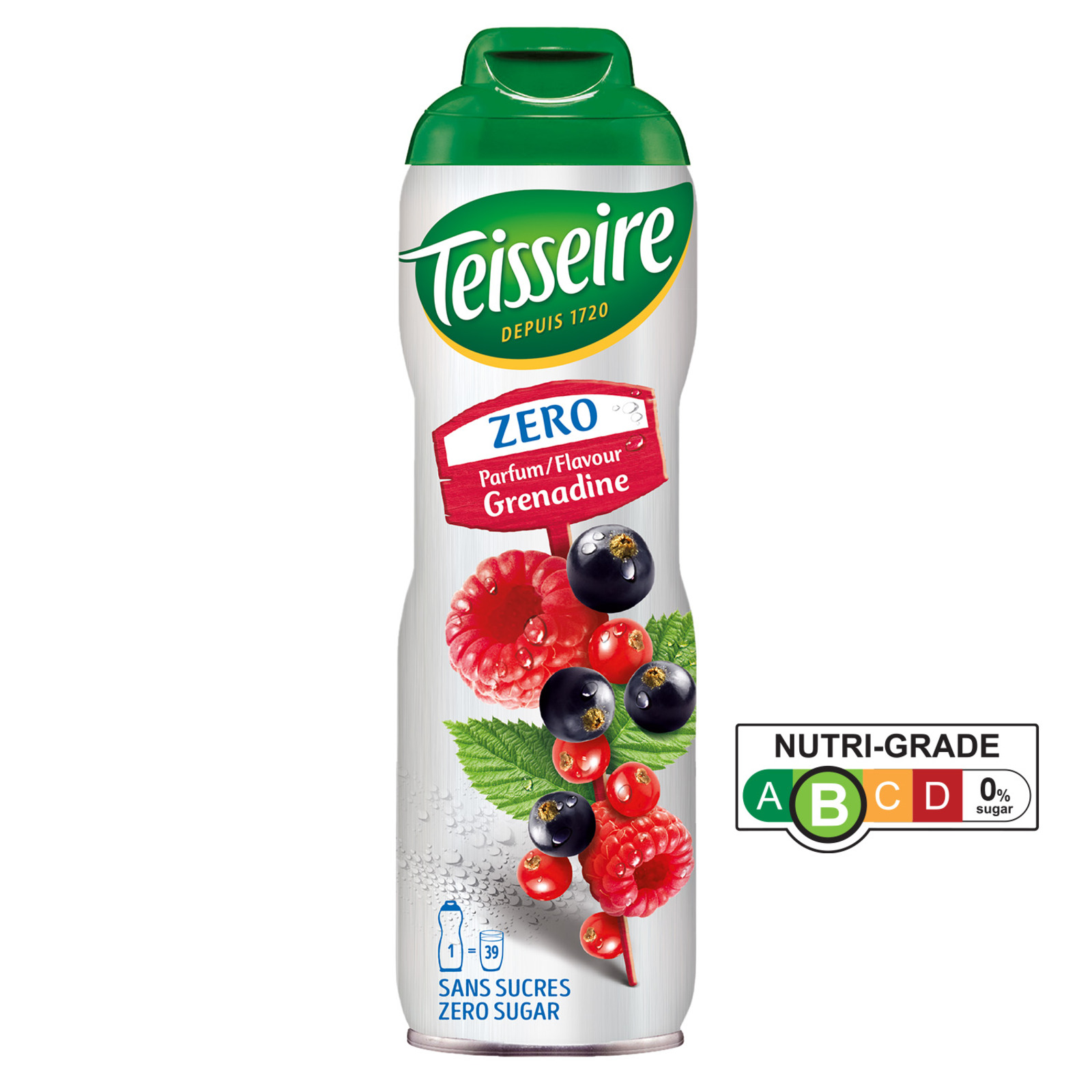 Mathieu Teisseire Zero Sugar Syrup - Grenadine