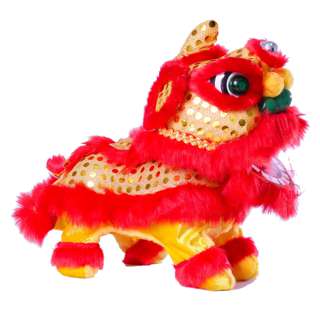 Partyforte CNY Battery Operated Dancing Lion Toy - Red Partyforte CNY Battery Operated Dancing Lion Toy - Red