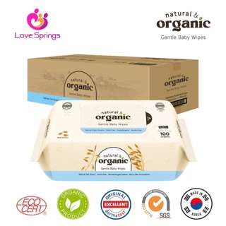 natural & organic Daily Care Original Plain Baby Wipes Refill