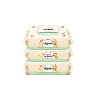 natural & organic Daily Care Embossing Baby Wipes with Cap