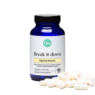 Ora Organic Break It Down Plant-Based Digestive Enzymes Caps