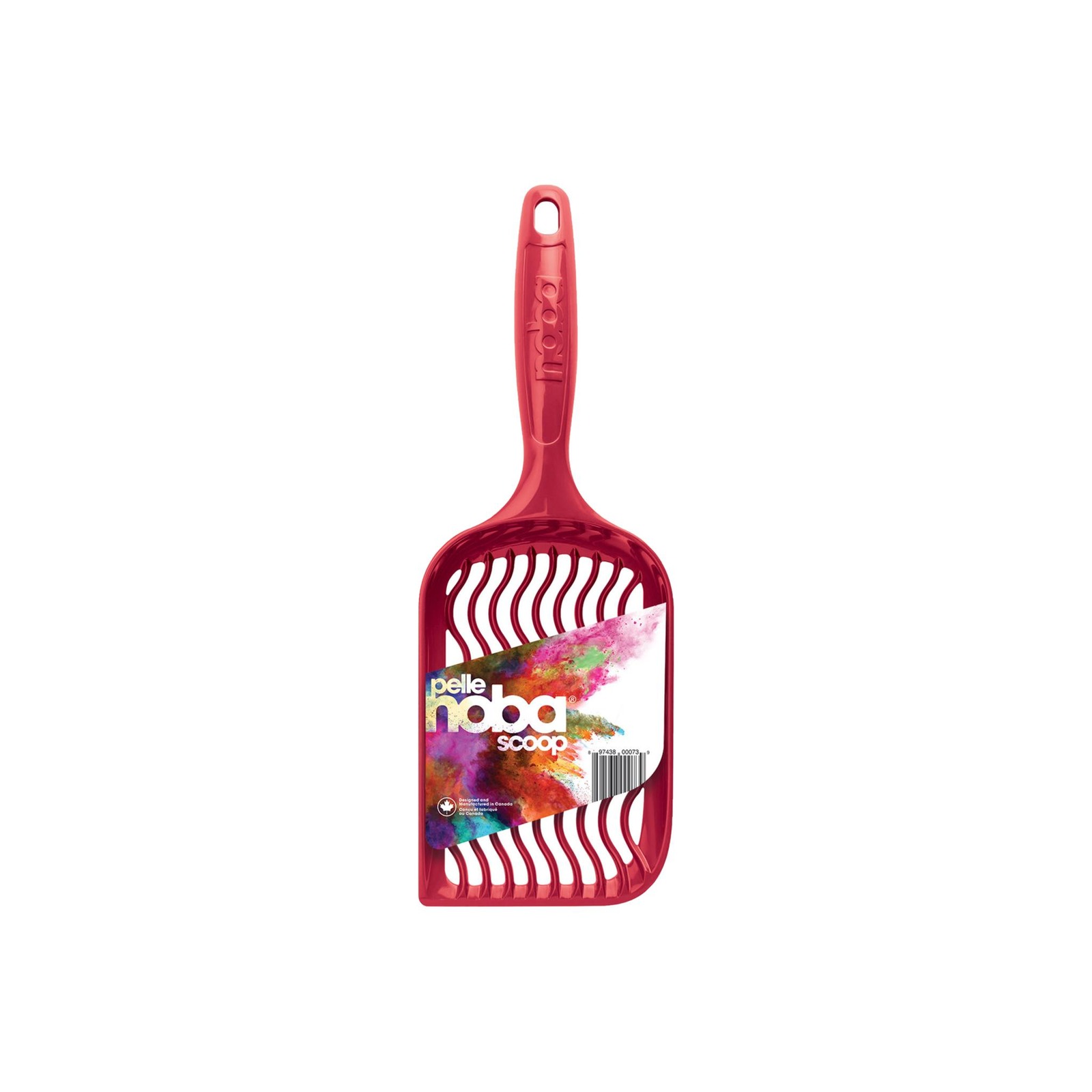 Noba Premium Cat Litter Scoop - Ruby Red