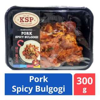 KSP FOOD Frozen Marinated Spicy Pork Bulgogi