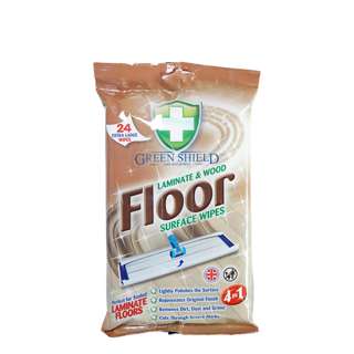 HOUZE Greenshield Laminate Wood Floor Wipes
