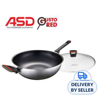ASD 32cm Skillet wok + Glass Cover