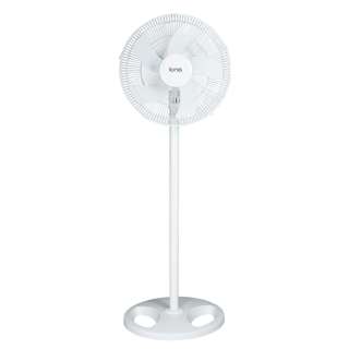 IONA 16" 5 Blade White Adjustable Stand Fan - GLSF166W