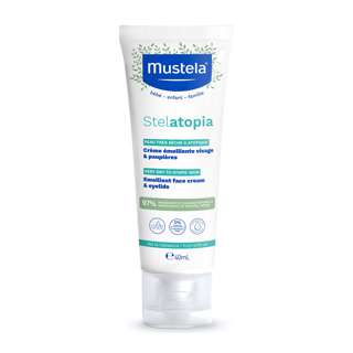 Mustela Stelatopia Emollient Face Cream & Eyelids