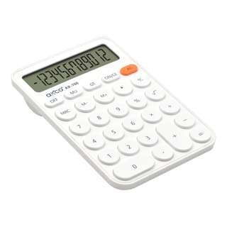 Axco AX700 Calculator 12 Digits - White