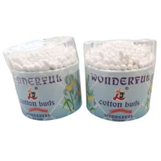 Wonderful 100% Pure Cotton Buds, Bundle Pack