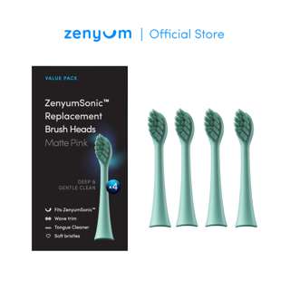 Zenyum Sonic Electric Toothbrush Refills - Green