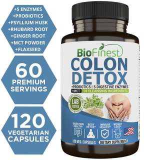 Biofinest Colon Detox Probiotics Enzyme Weight Loss Bloating