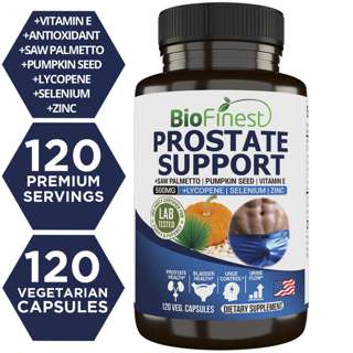 Biofinest Prostate Support Men Saw Palmetto Lycopene Selenium