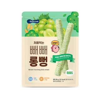 BeBecook My First Jumbo Rice Sticks - Green Grape