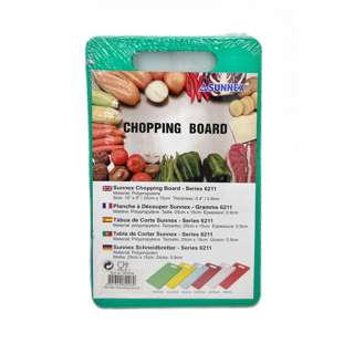 Sunnex 6211 Series Polypropylene Chopping Board Green