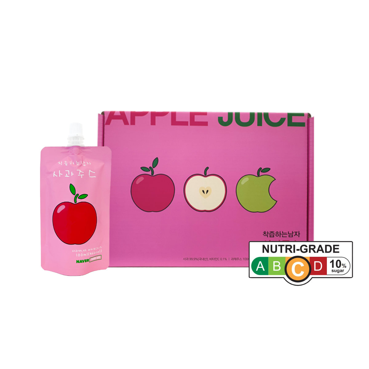 SunFarm Korea 100% NFC Fruit Juice Carton - Apple SunFarm Korea 100% NFC Fruit Juice Carton - Apple