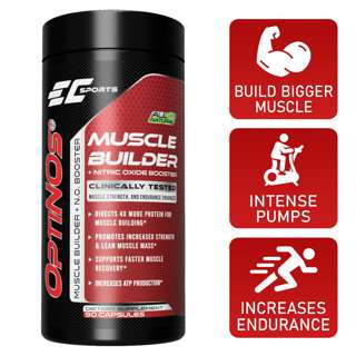 EC Sports Optinos Nitric Oxide Pre Workout Muscle Supplement EC Sports Optinos Nitric Oxide Pre Workout Muscle Supplement