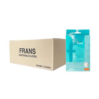 Frans Carton Disposable CPE Gloves