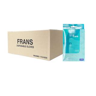 Frans Carton Disposable Latex Gloves