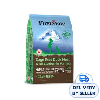 FirstMate Cage-Free Duck with Blueberries for Cats