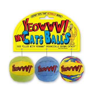 Yeowww My Cats Balls (3 balls per set)