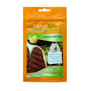 Naturlife Dog Snack - Salmon Flavor Steak