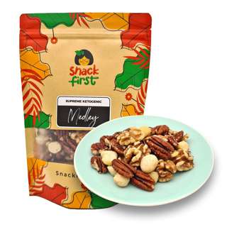 SnackFirst Supreme Ketogenic Medley-Pecans Walnuts Macadamia