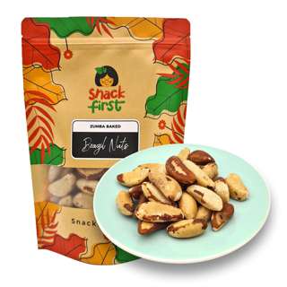 SnackFirst Zumba Baked Brazil Nuts (Baked in Singapore)