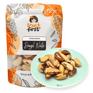 SnackFirst Zumba Baked Brazil Nuts (Baked in Singapore)