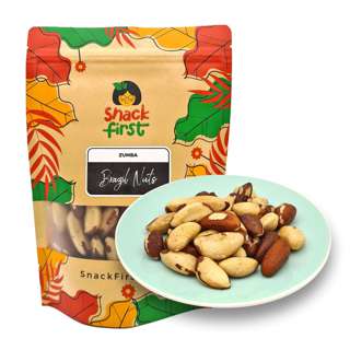 SnackFirst Zumba Brazil Nuts (Raw from Bolivia)