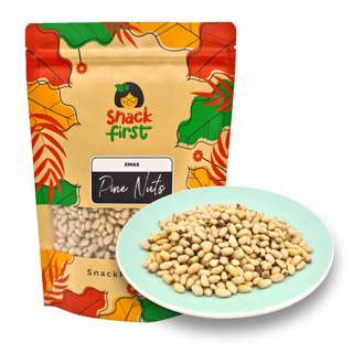 SnackFirst Xmas Pine Nuts- Natural Raw Unsalted SnackFirst Xmas Pine Nuts- Natural Raw Unsalted