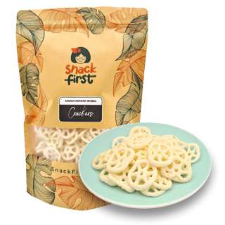 SnackFirst Couch Potato Wheel Crackers (Old School Biscuits)
