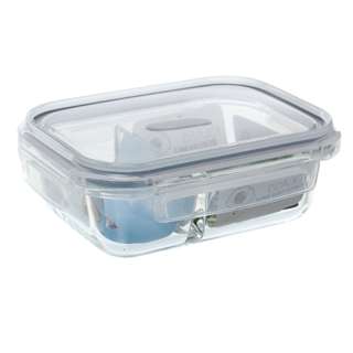 Citylife 1.04L Air Tight Glass Container W Divider Citylife 1.04L Air Tight Glass Container W Divider