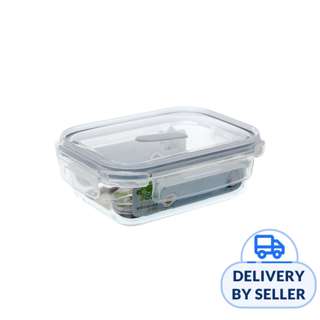Citylife 0.64L Air-tight Rectangle Glass Container Citylife 0.64L Air-tight Rectangle Glass Container