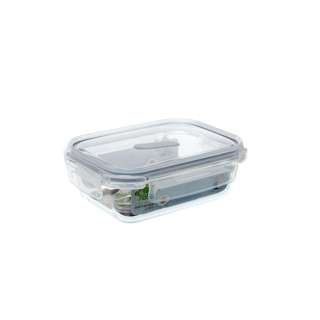 Citylife 0.37L Air-Tight Rectangle Glass Container