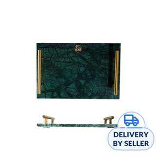 Table Matters SCANDI Turquoise Marble Dessert Tray Table Matters SCANDI Turquoise Marble Dessert Tray