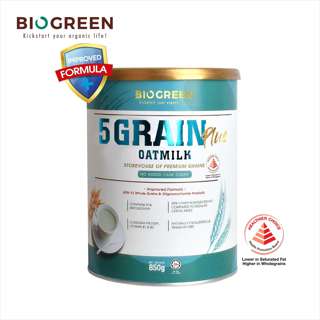Biogreen Biogreen 5 Grain Plus Dairy Free Oatmilk