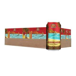 Kona Longboard Hawaiian Lager - Can (Craft Beer)