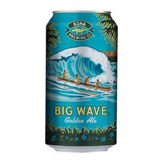 Kona Big Wave Hawaiian Golden Ale - Can (Craft Beer)