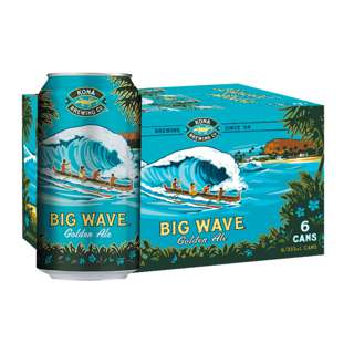 Kona Big Wave Hawaiian Golden Ale - Can (Craft Beer)