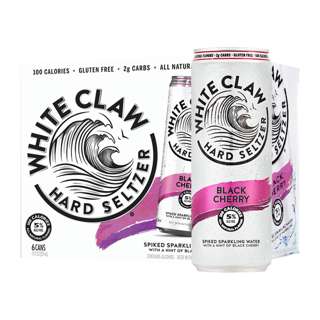 White Claw Black Cherry Hard Seltzer