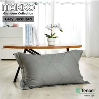 Makko TENCEL Modal 1200TC - Grey - Jacquard Pillow Case