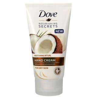 Dove Nourishing Secrets Restoring Ritual Hand Cream - Dry Ski Dove Nourishing Secrets Restoring Ritual Hand Cream - Dry Ski