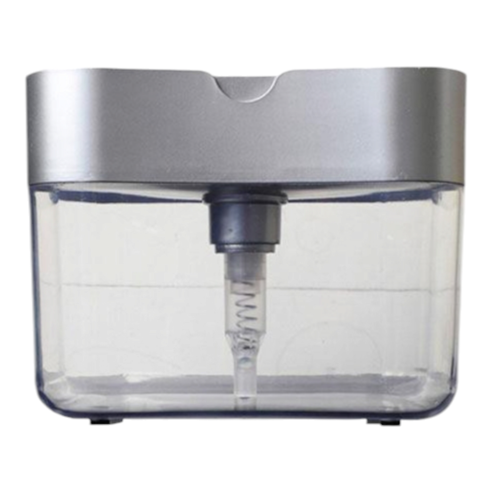Dish Soap Dispenser Pump Sponge - Gray