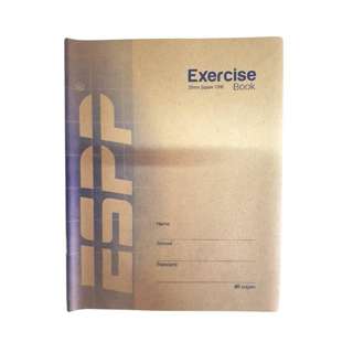 ESPP F5 Soft Exercise Book XL Square 25mm x 25mm 80pages 120B