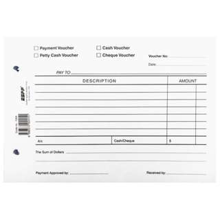 ESPP 4 in 1 Voucher Pad of 100