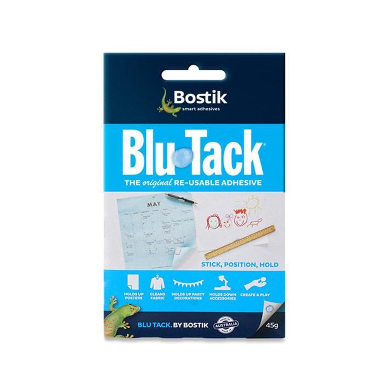 Bostik Small Blutack 45g Blue