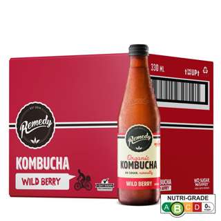 Remedy Organic Kombucha - Wild Berry